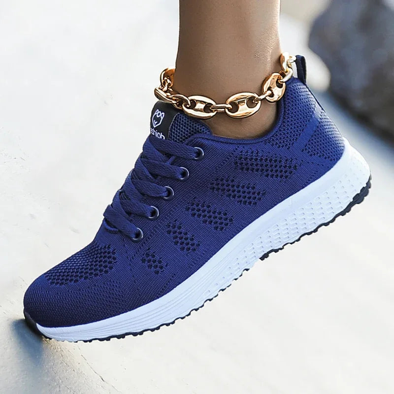 Sneakers for Women 2024 Trend Comfortable Woman Shoes Luxury Brand Summer Footwear Breathable Casual Sport Running Walking Shoes