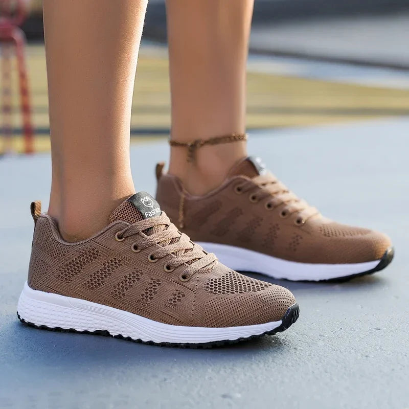 Sneakers for Women 2024 Trend Comfortable Woman Shoes Luxury Brand Summer Footwear Breathable Casual Sport Running Walking Shoes