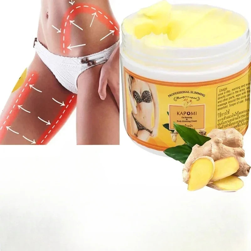 30g/50g/300g Ginger Fat Burning Cream Anti-cellulite Fat Loss Slimming Body Fat Reduction Cream Massage Full Leg Body Waist